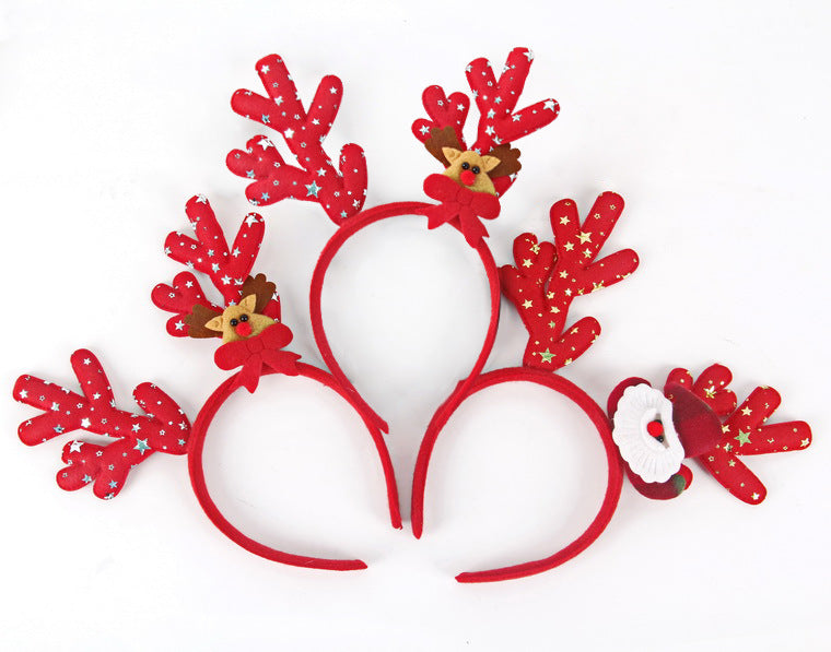 Wholesale Christmas Ornaments, Christmas Headband Party, Santa Hat Headband